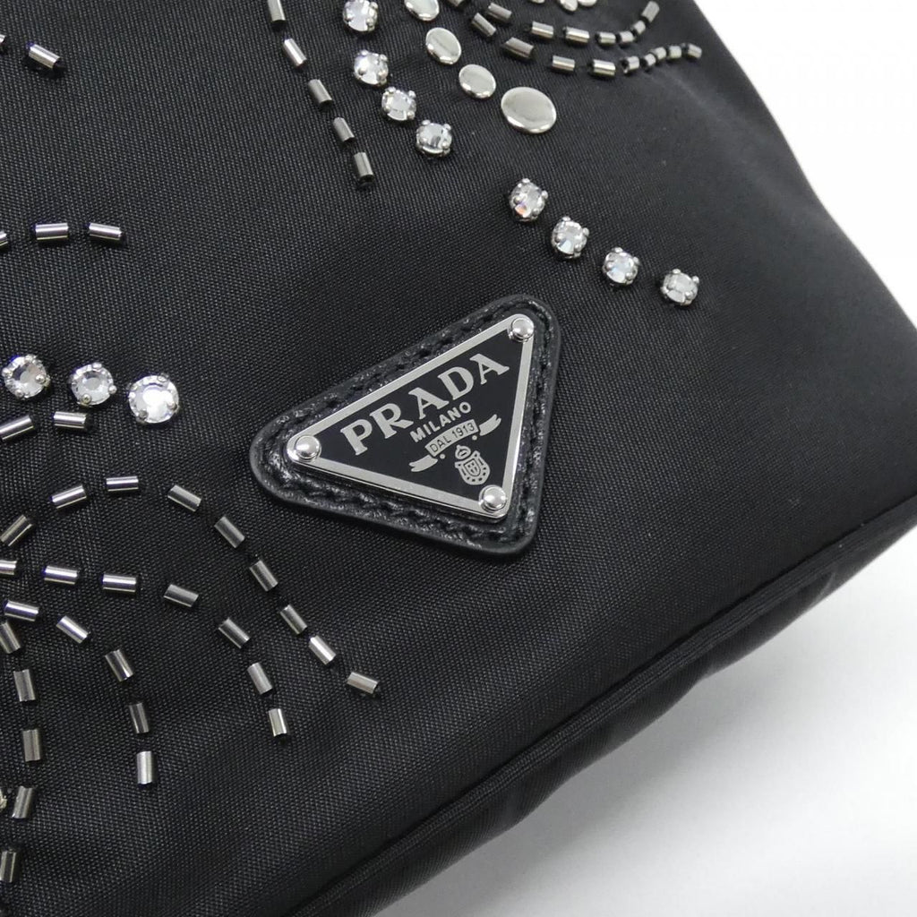 Prada Bag Handbag Silver — view 4