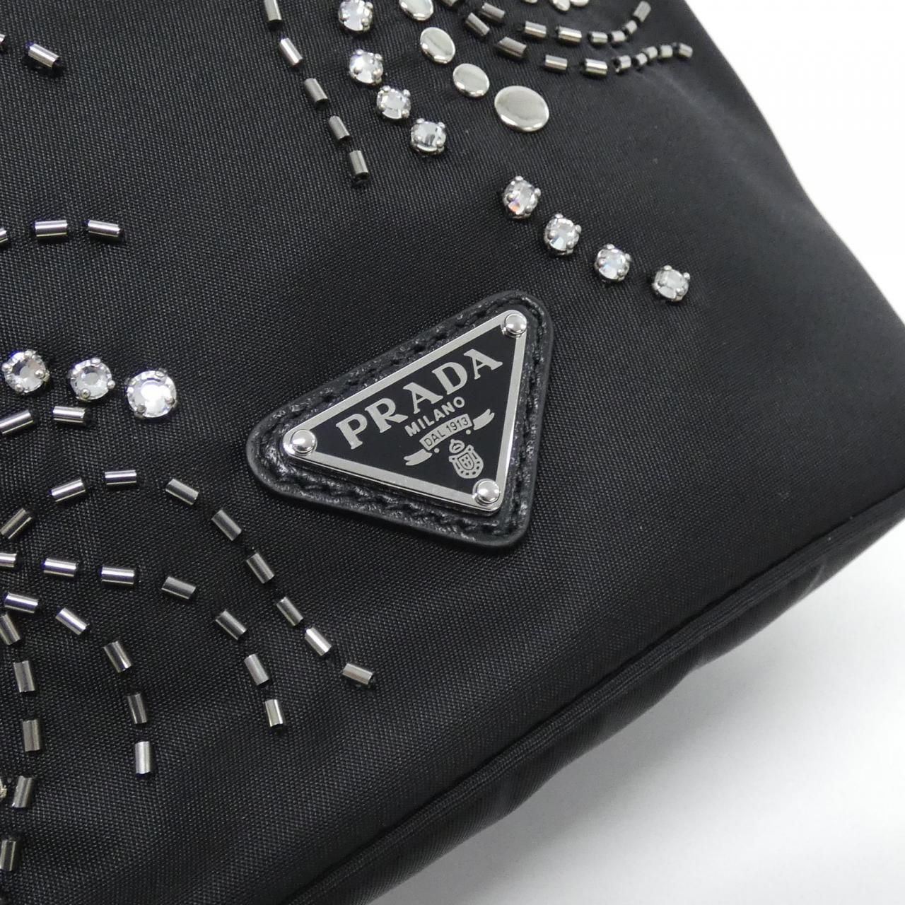 Prada Bag Handbag Silver — view 4