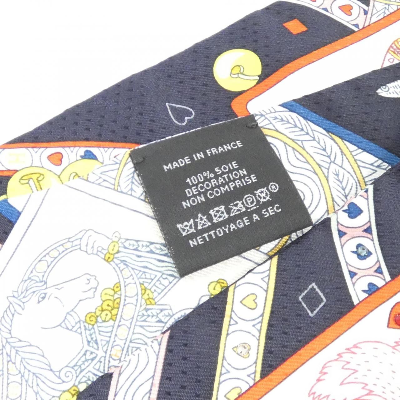 Hermes Dame de Coeur Twilly Pique Scarf — view 4