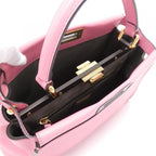 Fendi Peekaboo Bag Handbag Pink — view 6