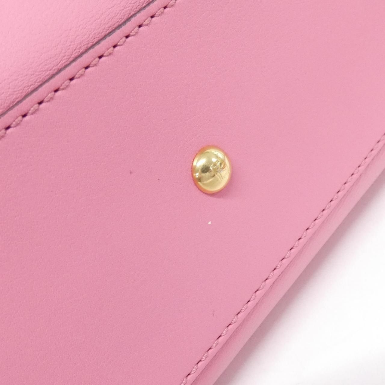 Fendi Peekaboo Bag Handbag Pink — view 2