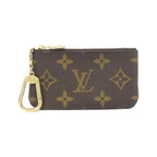 Louis Vuitton Monogram Pochette Cles Coin & Key Case Key Holder