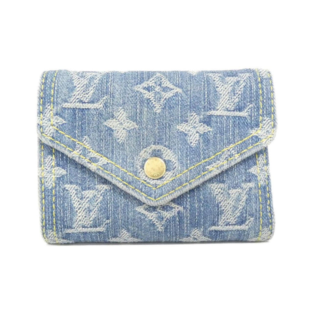 Louis Vuitton Monogram Denim Portefeuille Victorine Wallet