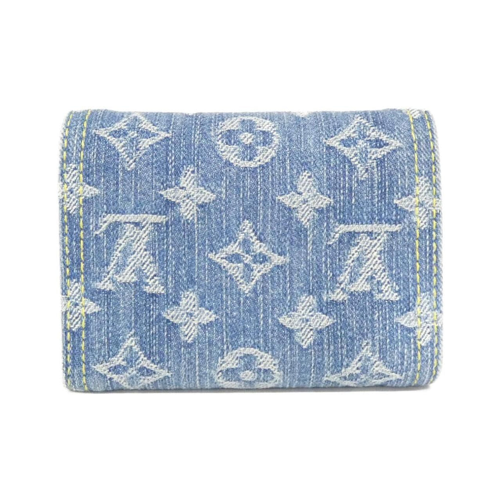 Louis Vuitton Monogram Denim Portefeuille Victorine Wallet — view 2
