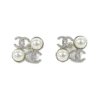 Chanel Earrings Silver