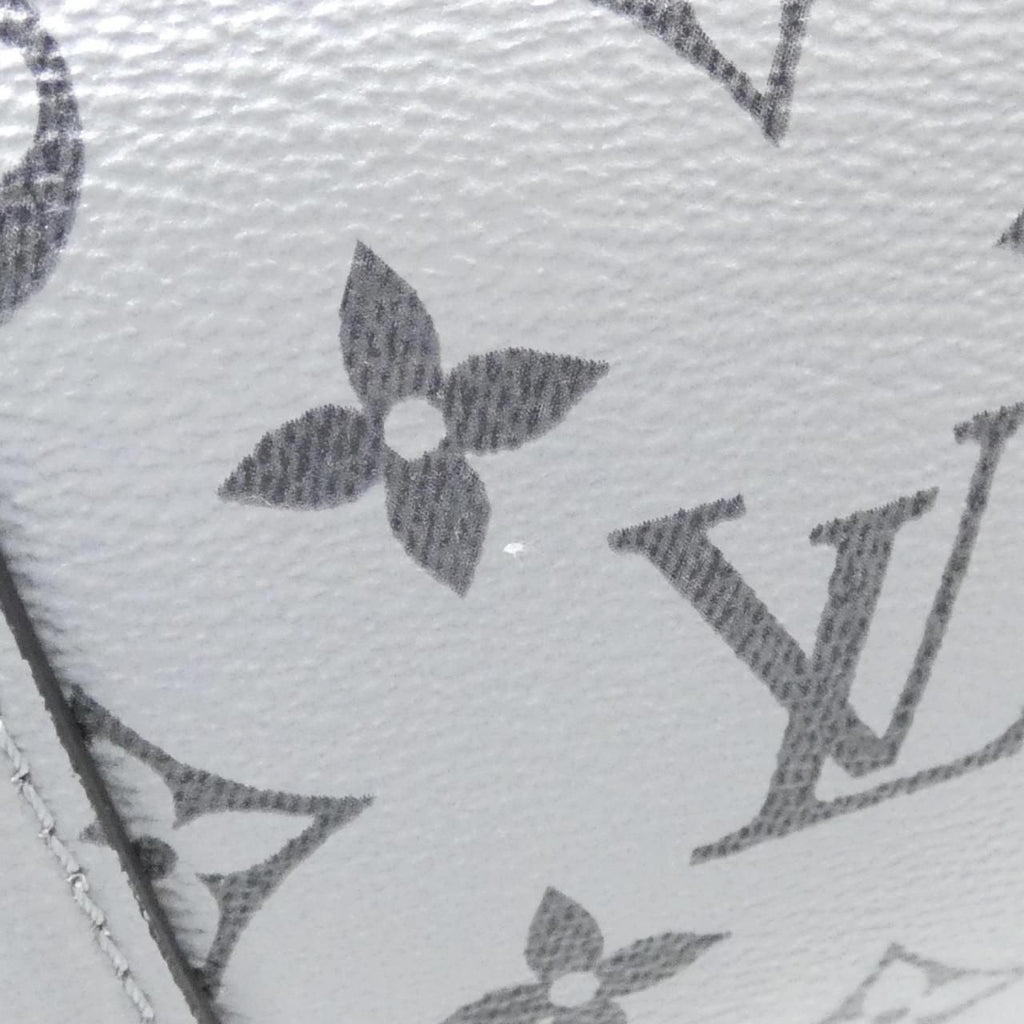 Louis Vuitton Monogram Silver Keepall Bandouliere 50 cm Boston — view 3