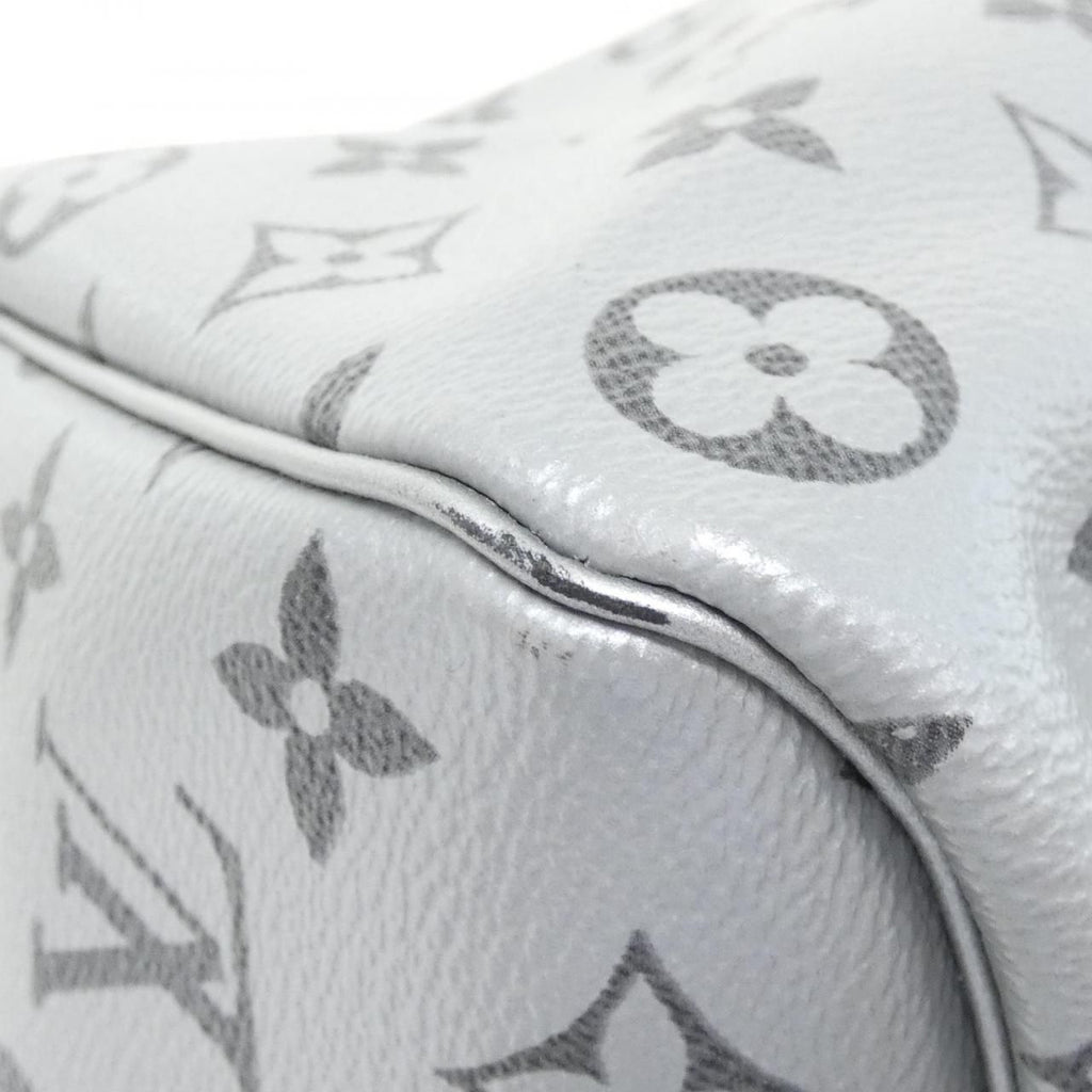 Louis Vuitton Monogram Silver Keepall Bandouliere 50 cm Boston — view 2