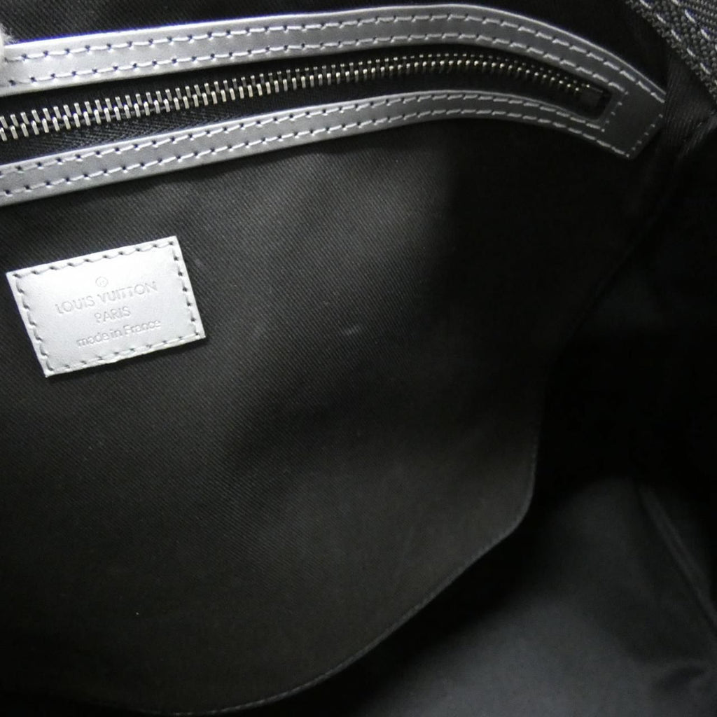 Louis Vuitton Monogram Silver Keepall Bandouliere 50 cm Boston — view 8