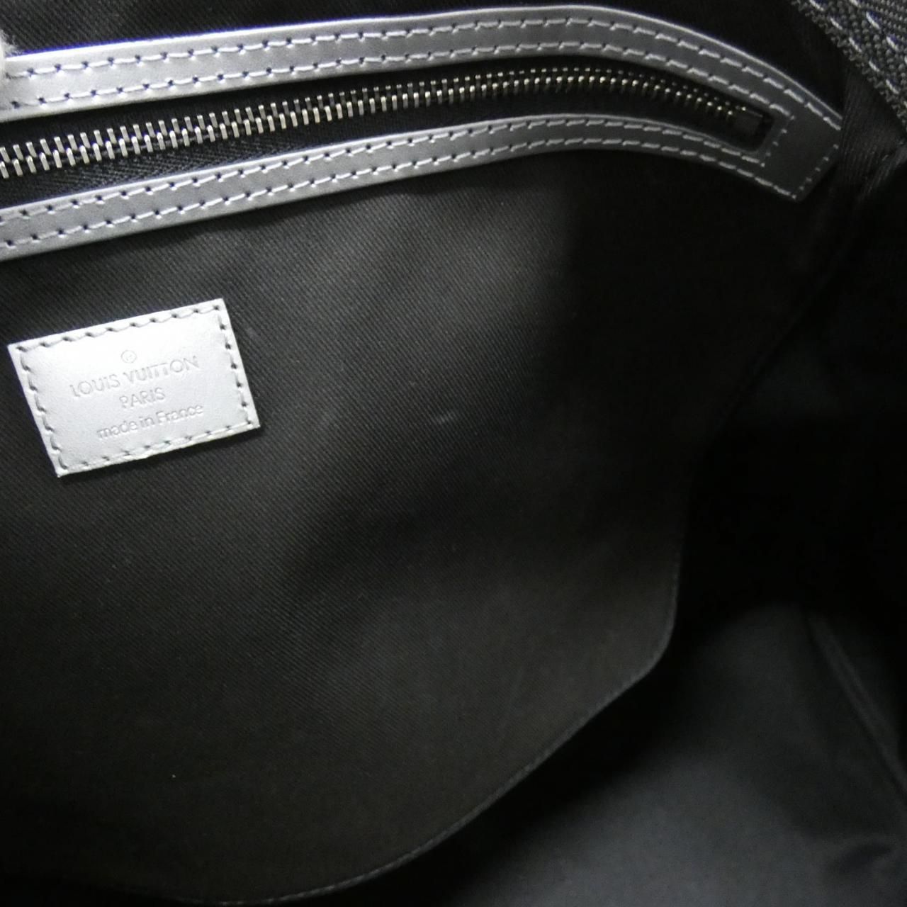 Louis Vuitton Monogram Silver Keepall Bandouliere 50 cm Boston — view 8