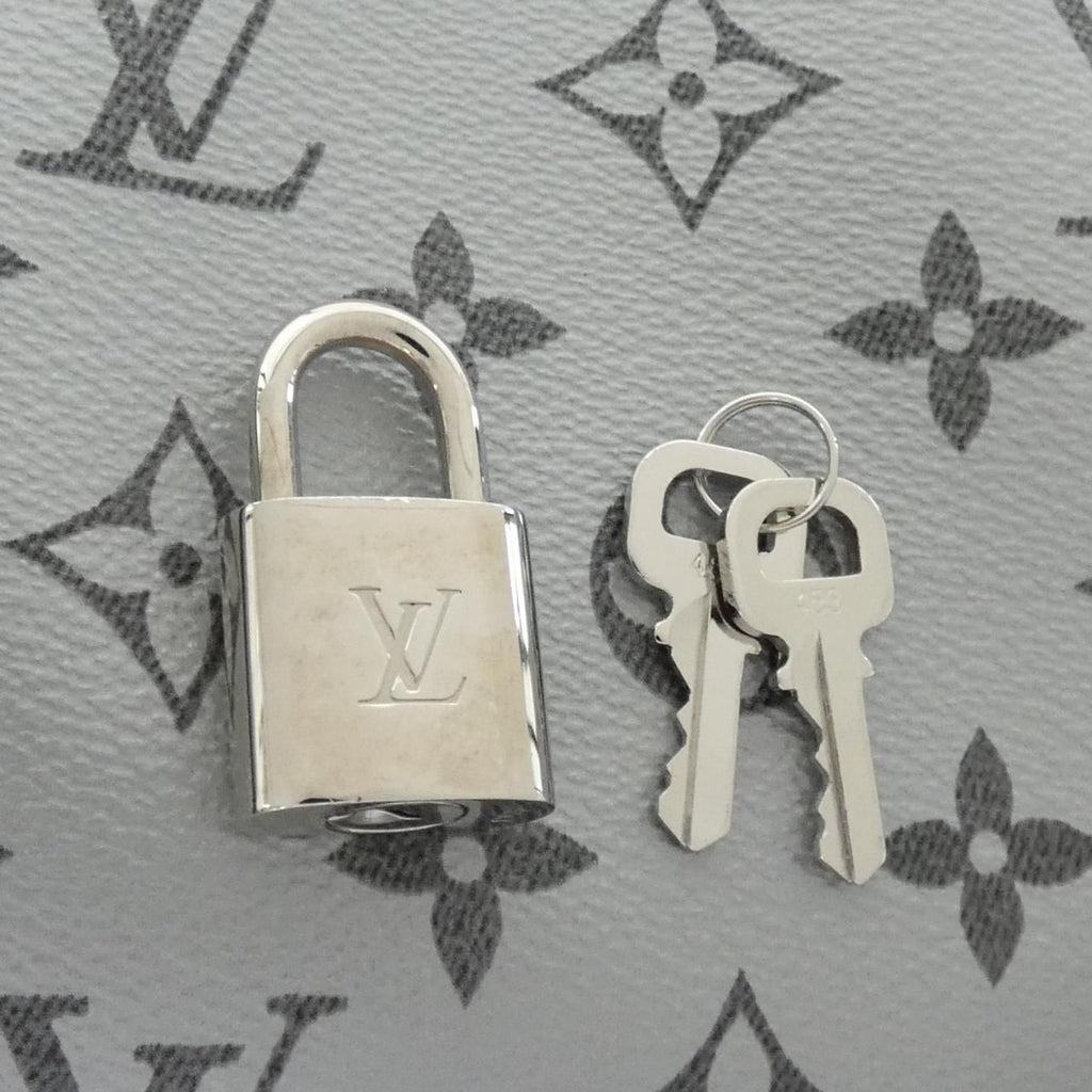 Louis Vuitton Monogram Silver Keepall Bandouliere 50 cm Boston — view 5