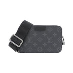 Louis Vuitton Monogram Eclipse Alpha Wearable Wallet Shoulder