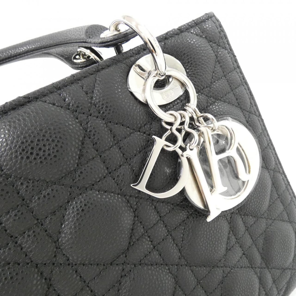 Dior Lady Bag Handbag Black — view 4