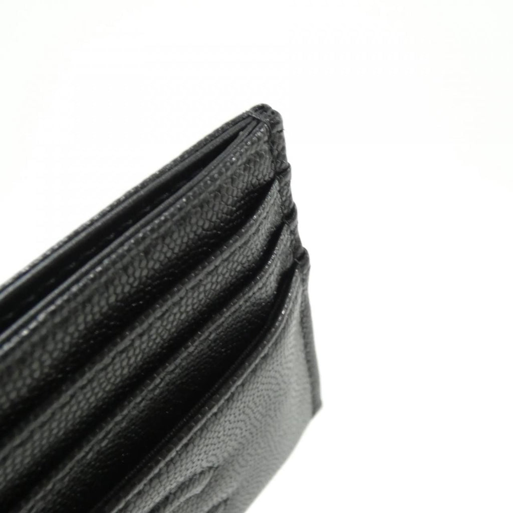 Chanel Card Case Card Holders Black — view 4