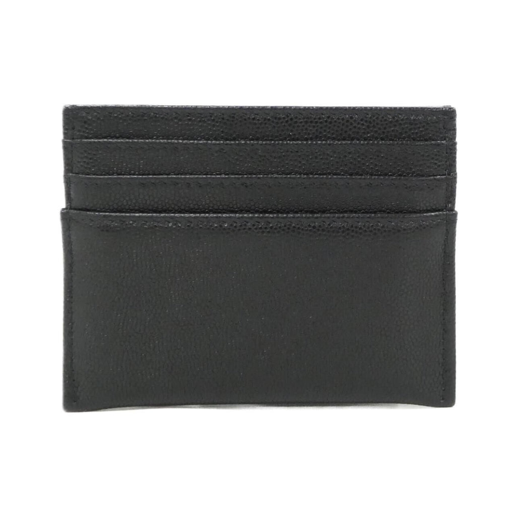 Chanel Card Case Card Holders Black — view 2