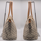 Louis Vuitton Damier Azur Saleya MM Tote Shoulder Bag Price Negotiation Welcome — view 3