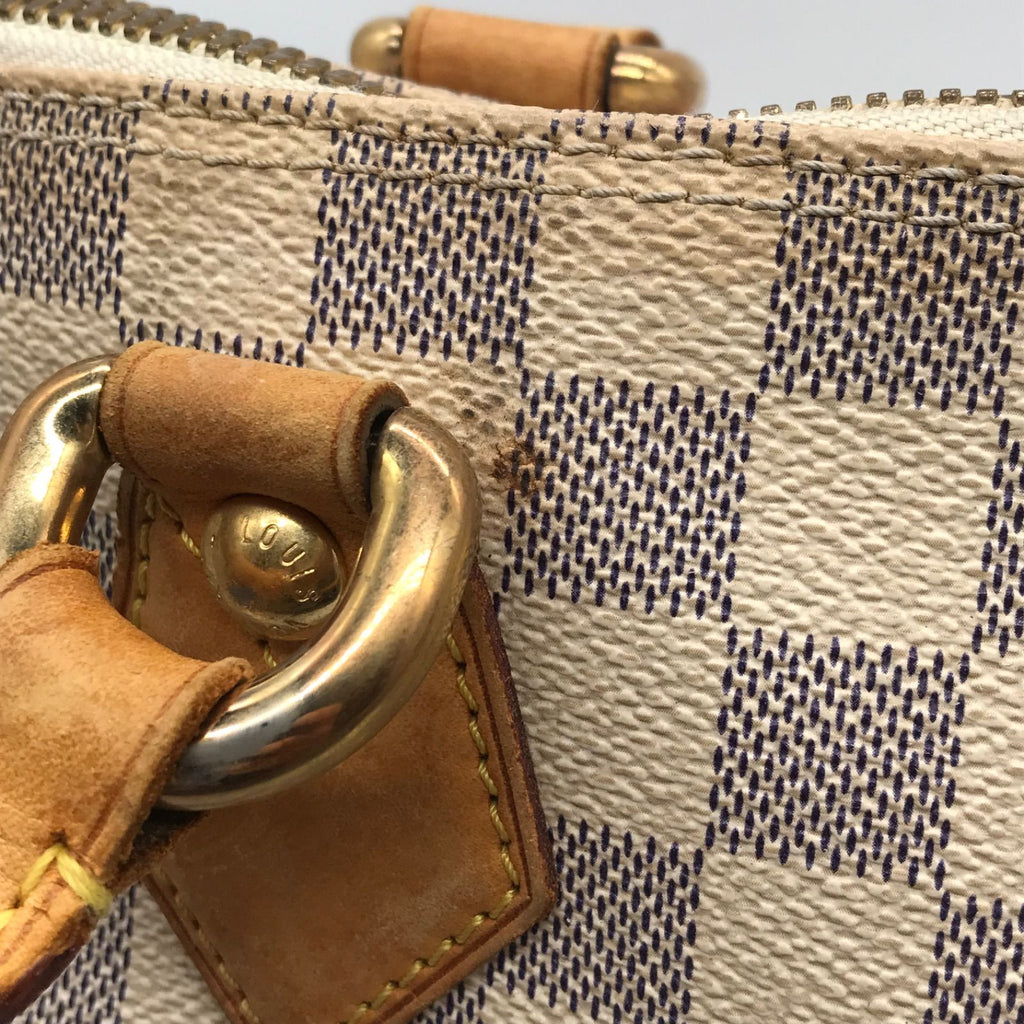 Louis Vuitton Damier Azur Saleya MM Tote Shoulder Bag Price Negotiation Welcome — view 9