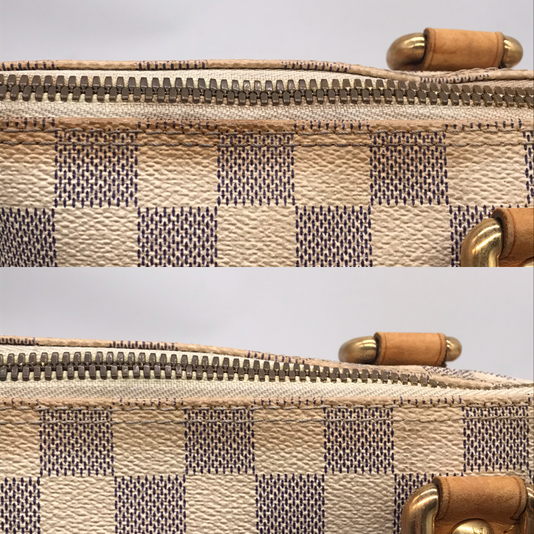 Louis Vuitton Damier Azur Saleya MM Tote Shoulder Bag Price Negotiation Welcome — view 8