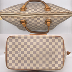 Louis Vuitton Damier Azur Saleya MM Tote Shoulder Bag Price Negotiation Welcome — view 4