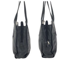 Prada Black Silver Leather Shoulder — view 8