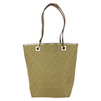 Gucci Gold GG Canvas Leather 002 Tote Shoulder — view 2