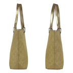 Gucci Gold GG Canvas Leather 002 Tote Shoulder — view 8