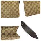 Gucci Brown Silver GG Canvas Shoulder — view 6