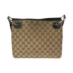 Gucci Brown Silver GG Canvas Shoulder — view 2