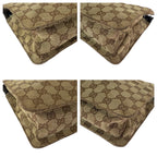 Gucci Brown Silver GG Canvas Shoulder — view 3