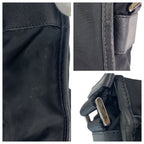 Prada Tessuto Black Silver Nylon Shoulder — view 5
