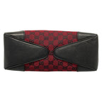 Gucci Shoulder Bag Bordeaux Black Leather — view 5