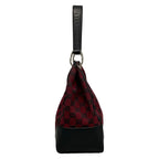 Gucci Shoulder Bag Bordeaux Black Leather — view 2