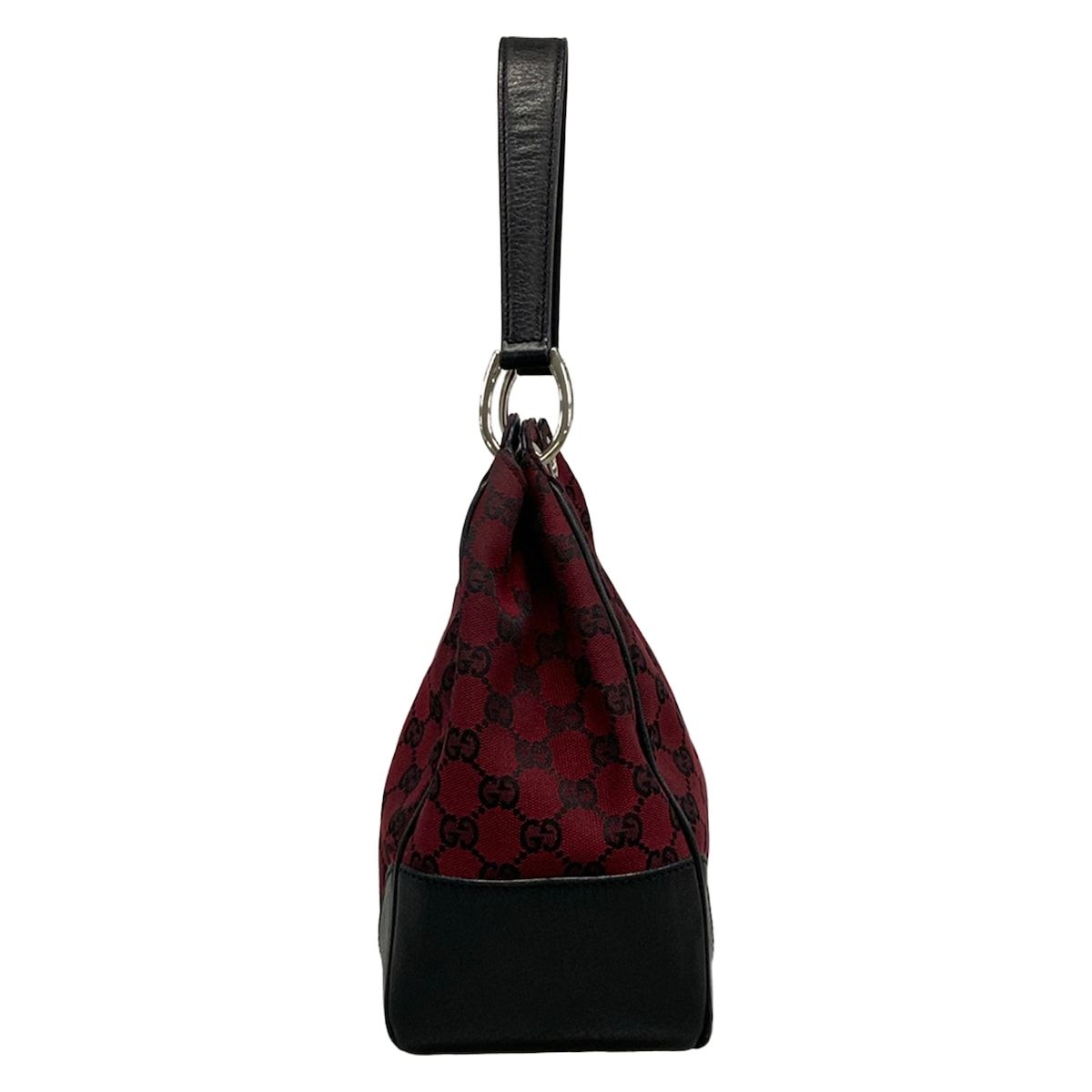 Gucci Shoulder Bag Bordeaux Black Leather — view 2