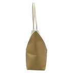 Loewe Tote Puzzle Fold Beige White Folding Bicolor — view 4