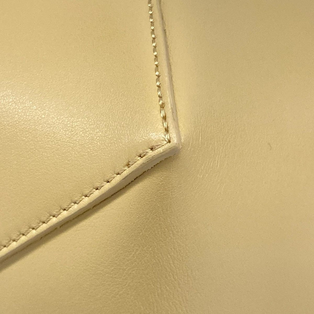 Loewe Tote Puzzle Fold Beige White Folding Bicolor — view 6
