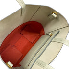 Celine Tote Small Vertical Cover Light Blue Red Leather — view 7