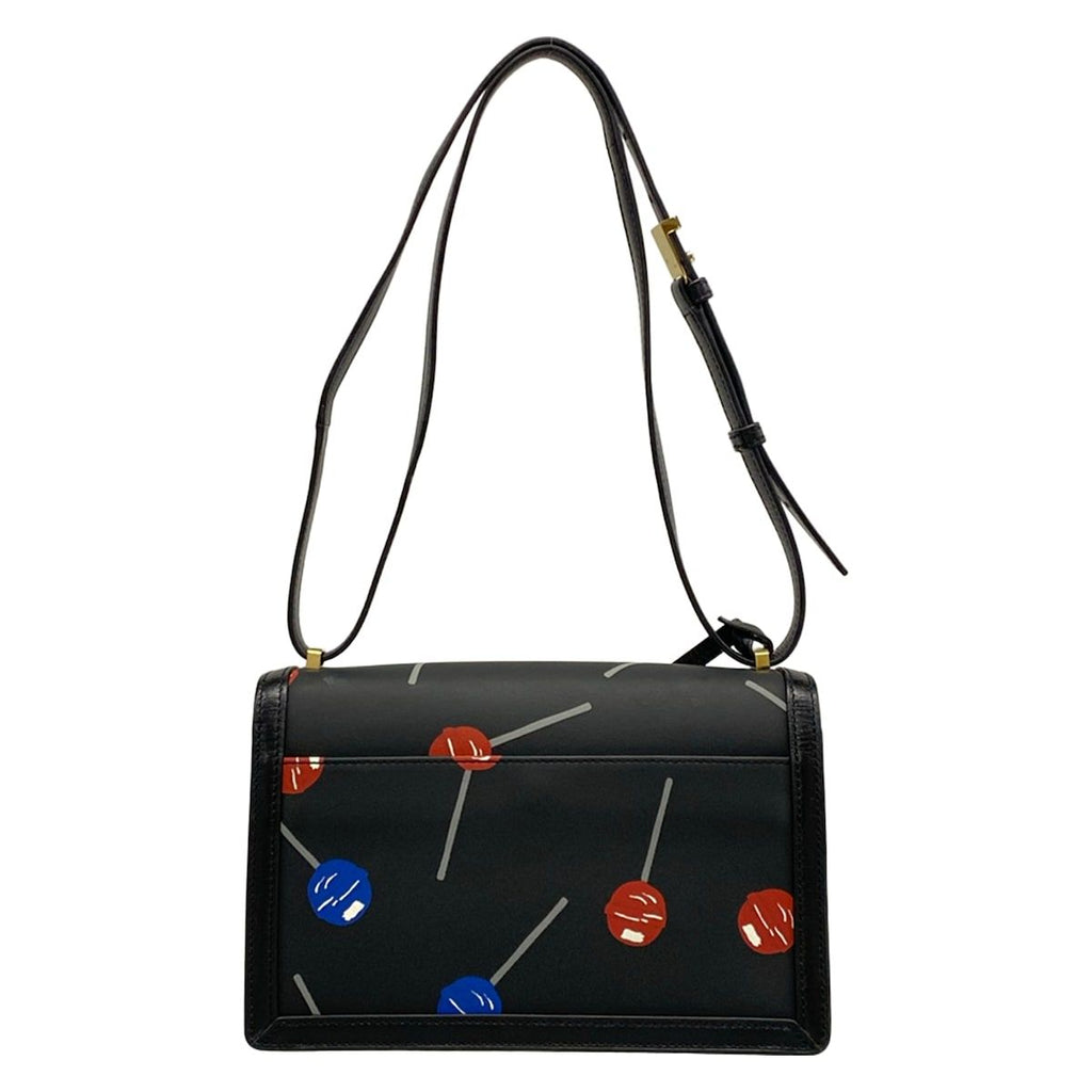 Loewe Shoulder Bag Barcelona Lolipops Black Red Multi Strap Removable Leather — view 3