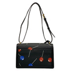 Loewe Shoulder Bag Barcelona Lolipops Black Red Multi Strap Removable Leather — view 3
