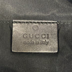 Gucci Handbag GG Pattern Black Gray Leather — view 8