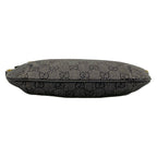 Gucci Handbag GG Pattern Black Gray Leather — view 5