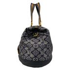 Louis Vuitton Handbag Collection Line Aviator Marine Wool Leather — view 4