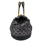 Louis Vuitton Handbag Collection Line Aviator Marine Wool Leather — view 2