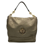 Loewe Shoulder Bag Maia Gold Leather