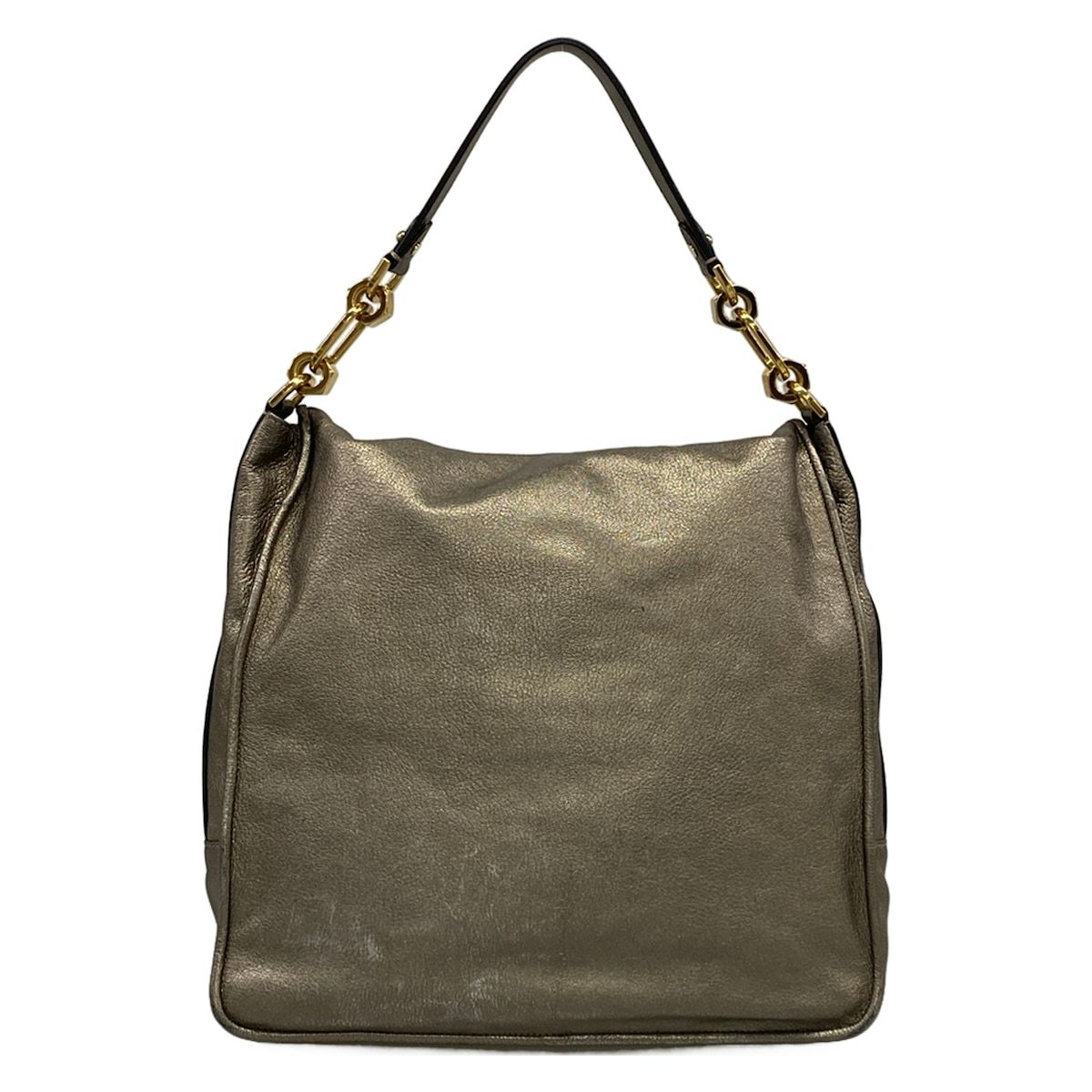 Loewe Shoulder Bag Maia Gold Leather — view 3