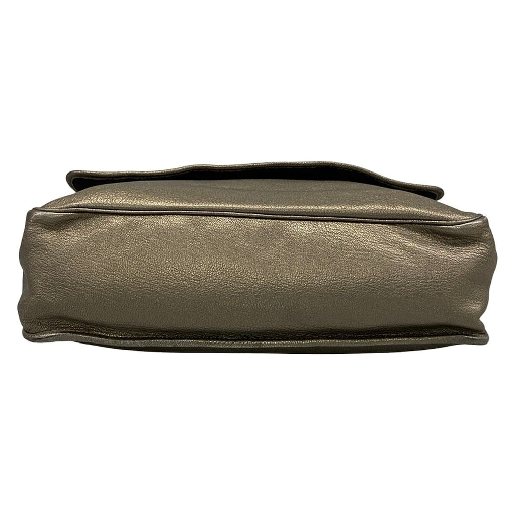 Loewe Shoulder Bag Maia Gold Leather — view 5