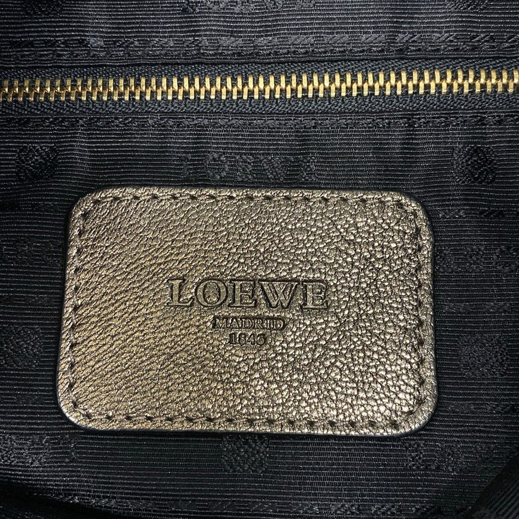 Loewe Shoulder Bag Maia Gold Leather — view 9