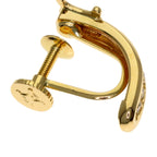 Celine Macadam Diamond Earrings 18k Yellow Gold — view 6