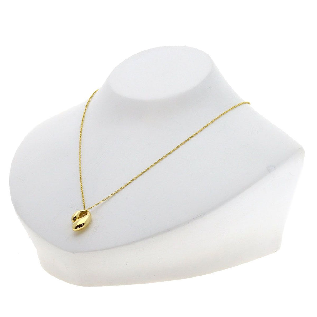 Tiffany & Co Double Teardrop Necklace 18k Yellow Gold — view 4