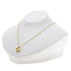 Tiffany & Co Double Teardrop Necklace 18k Yellow Gold — view 4