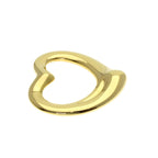 Tiffany & Co Open Heart Pendant 18k Yellow Gold — view 3