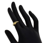 Tiffany & Co Closed Heart Diamond Ring 18k Yellow Gold — view 7